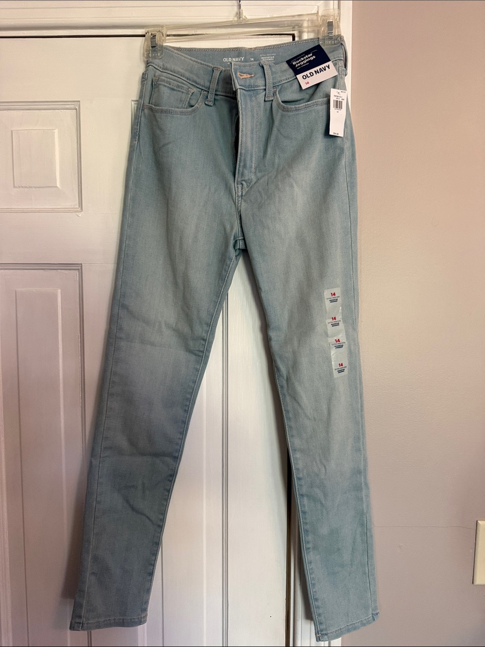 Old Navy Light Blue High-Rise Skinny Jeans